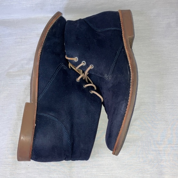 H&M men’s 10 1/2 - eur 44 Dark Blue Chukka Boots for Men - Picture 14 of 16